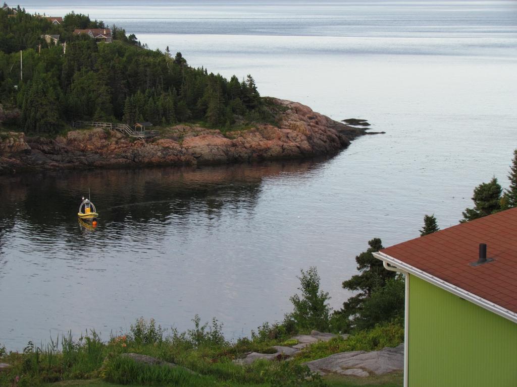 Les Chalets Au Bord De La Mer Les Escoumins Exteriör bild